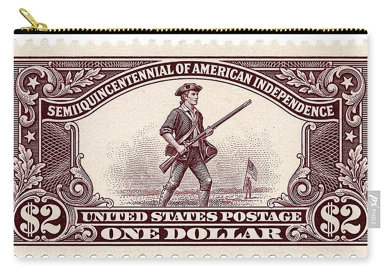 American Independence $2 - Zip Pouch