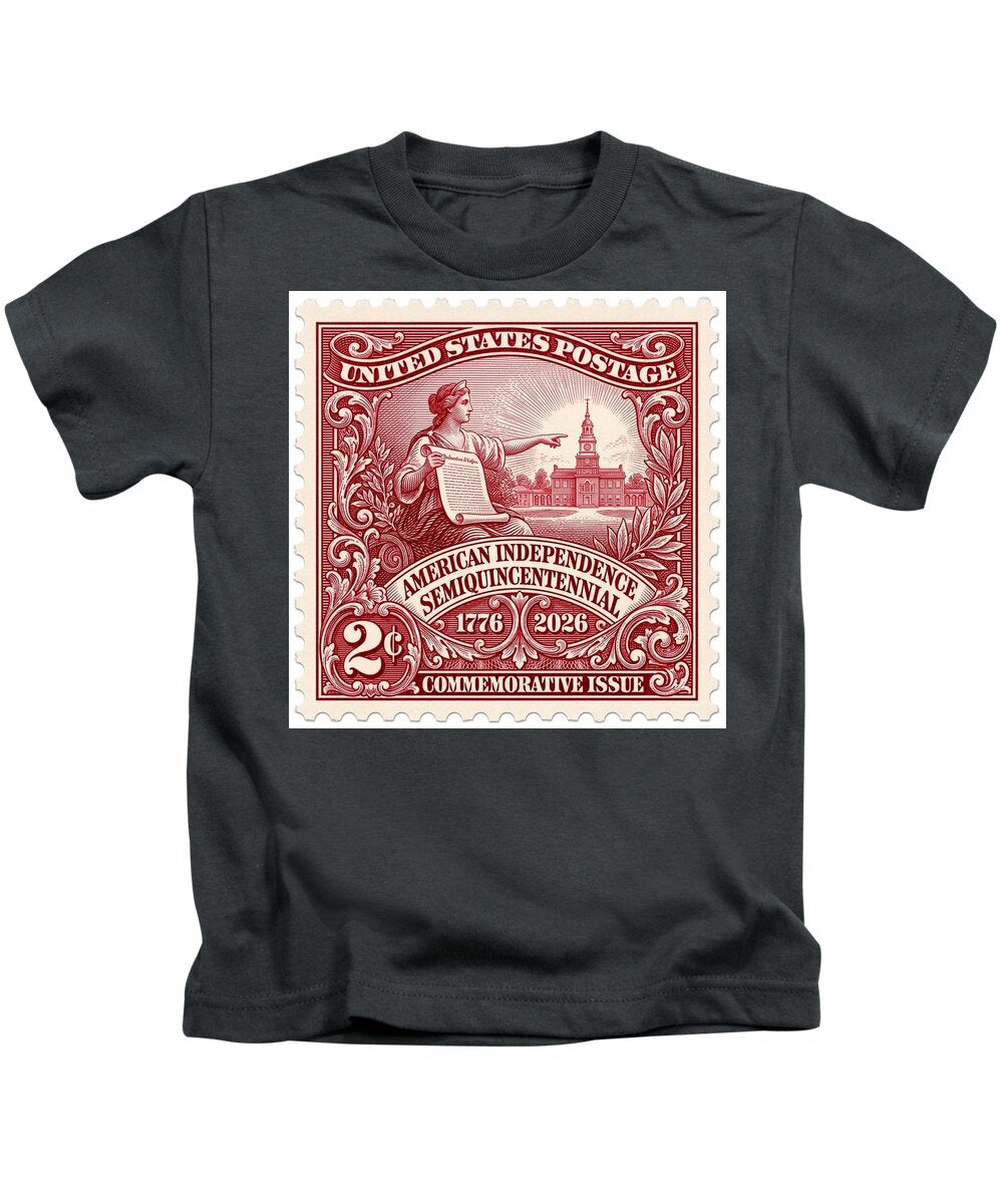 American Independence 2c - Kids T-Shirt