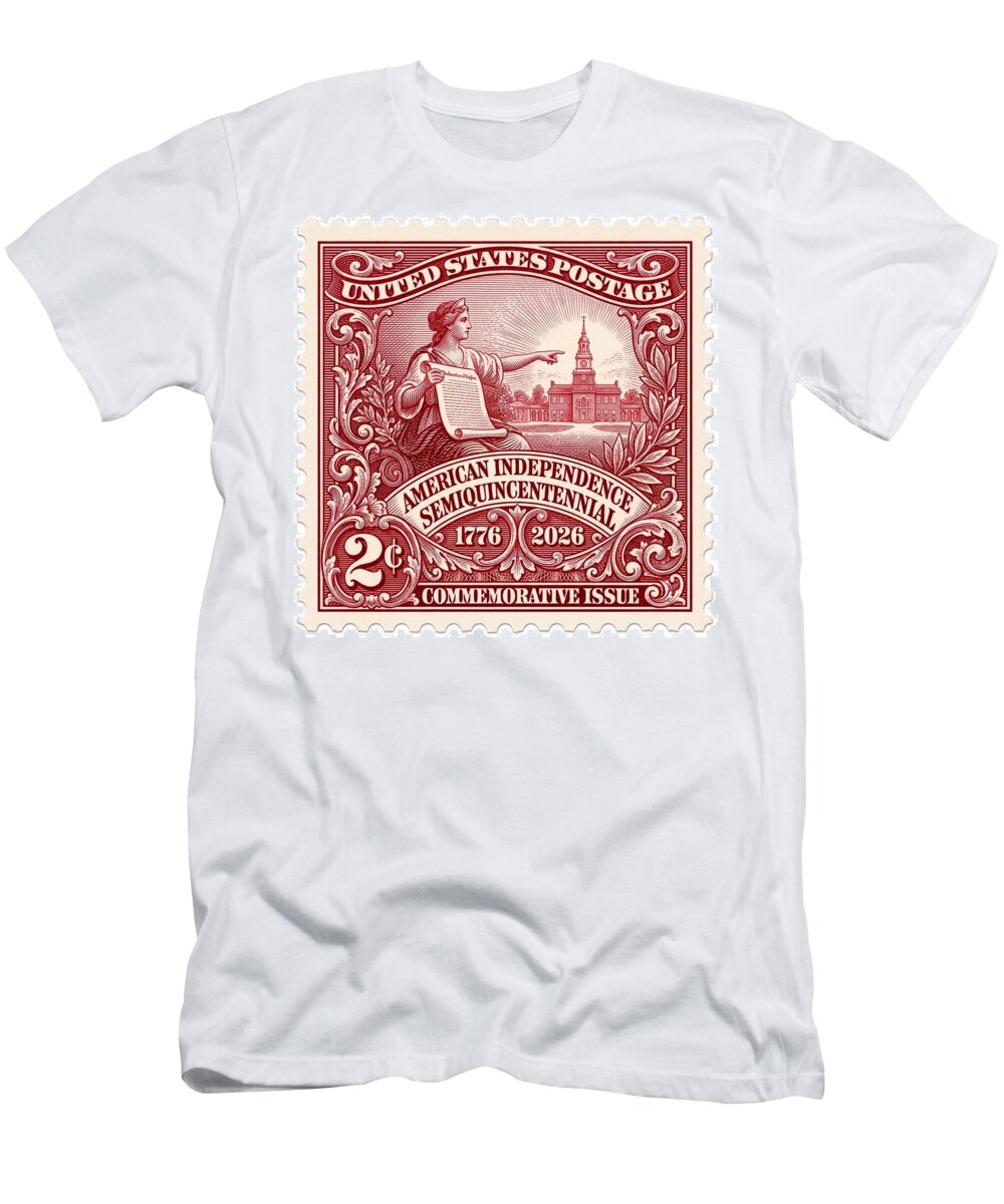 American Independence 2c - T-Shirt