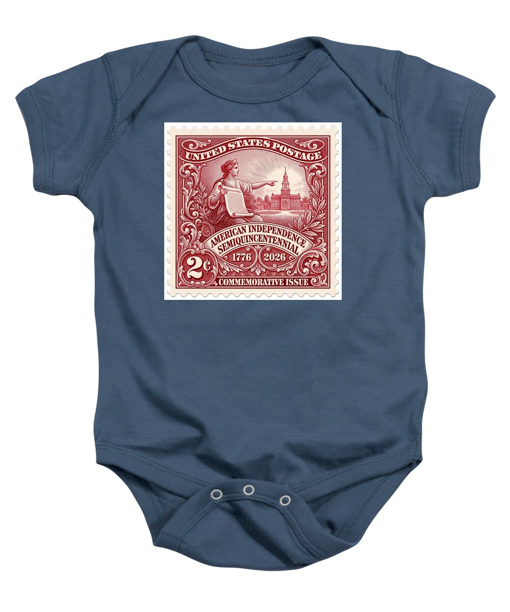 American Independence 2c - Baby One-Piece
