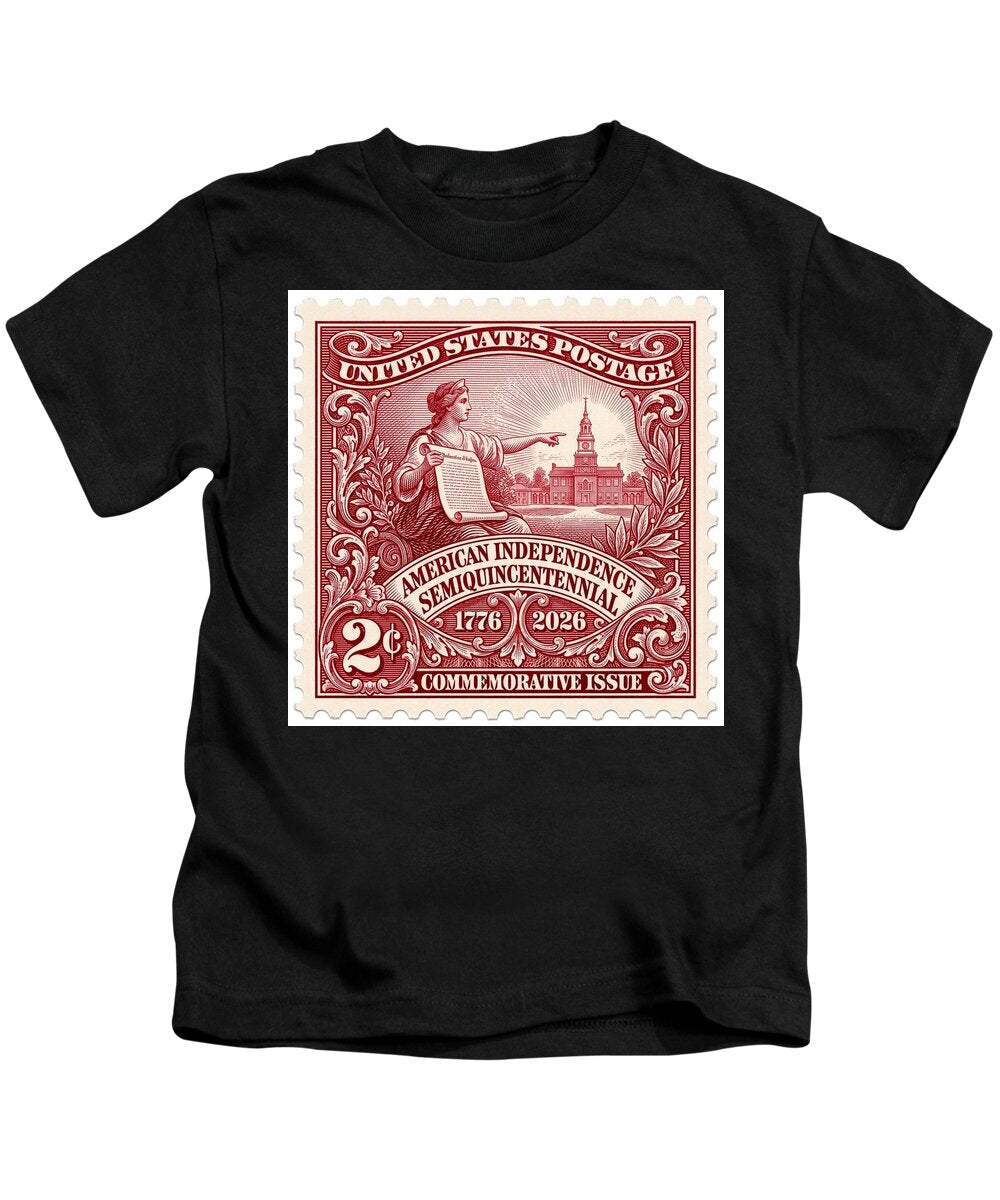 American Independence 2c - Kids T-Shirt