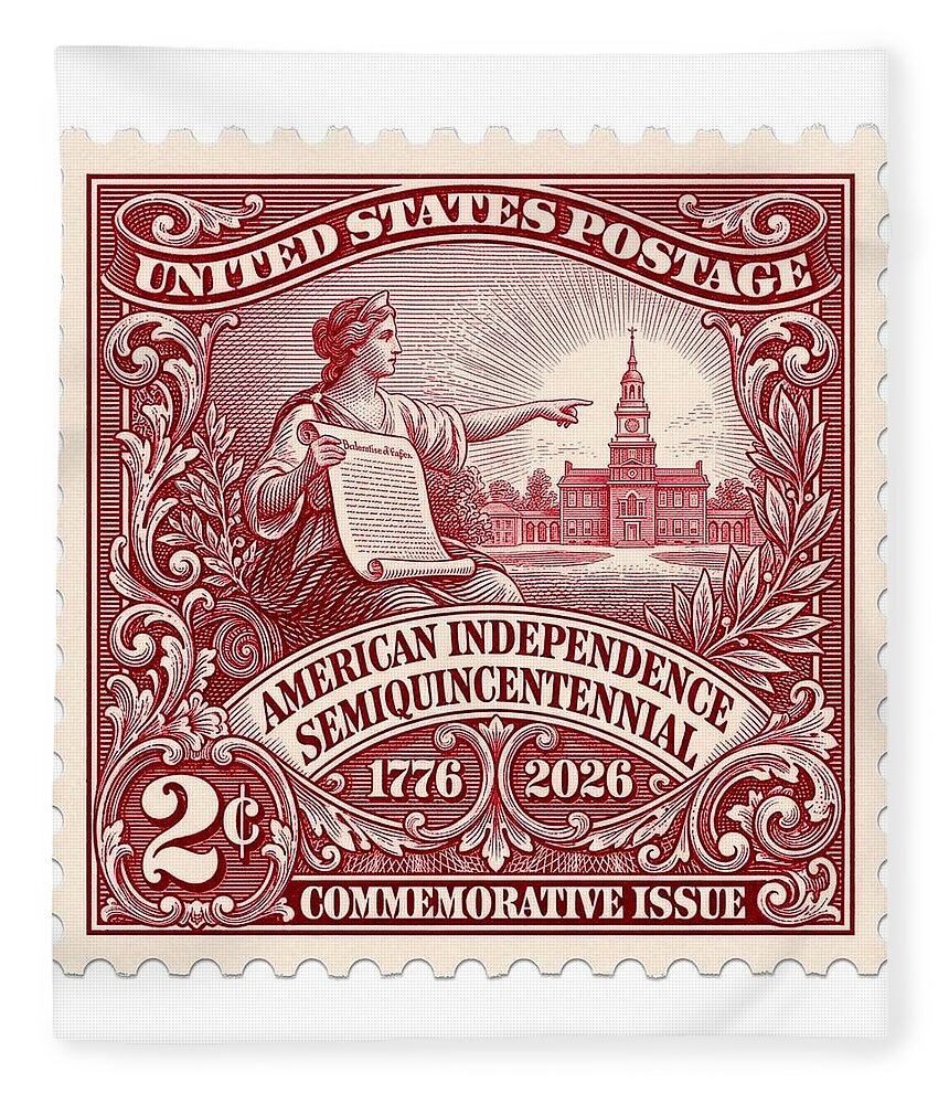American Independence 2c - Blanket