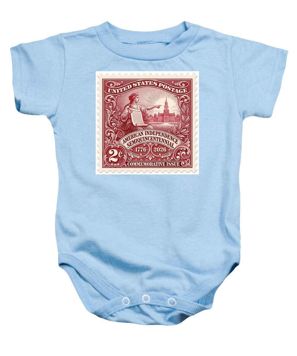 American Independence 2c - Baby One-Piece