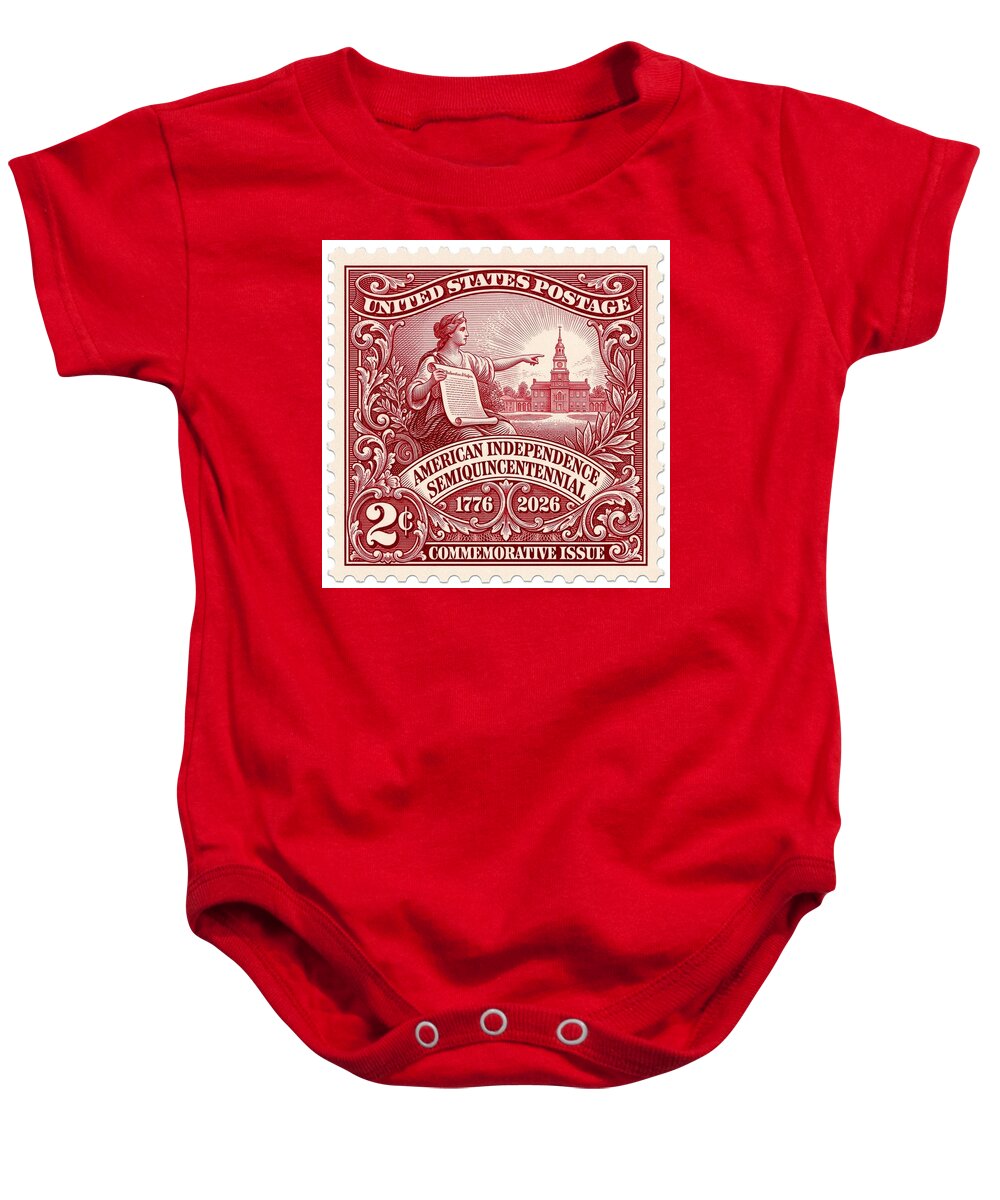 American Independence 2c - Baby One-Piece