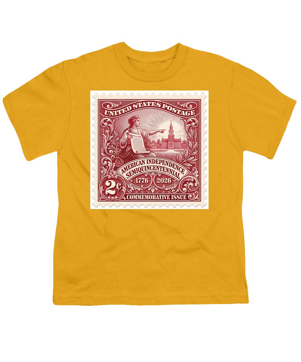 American Independence 2c - Youth T-Shirt