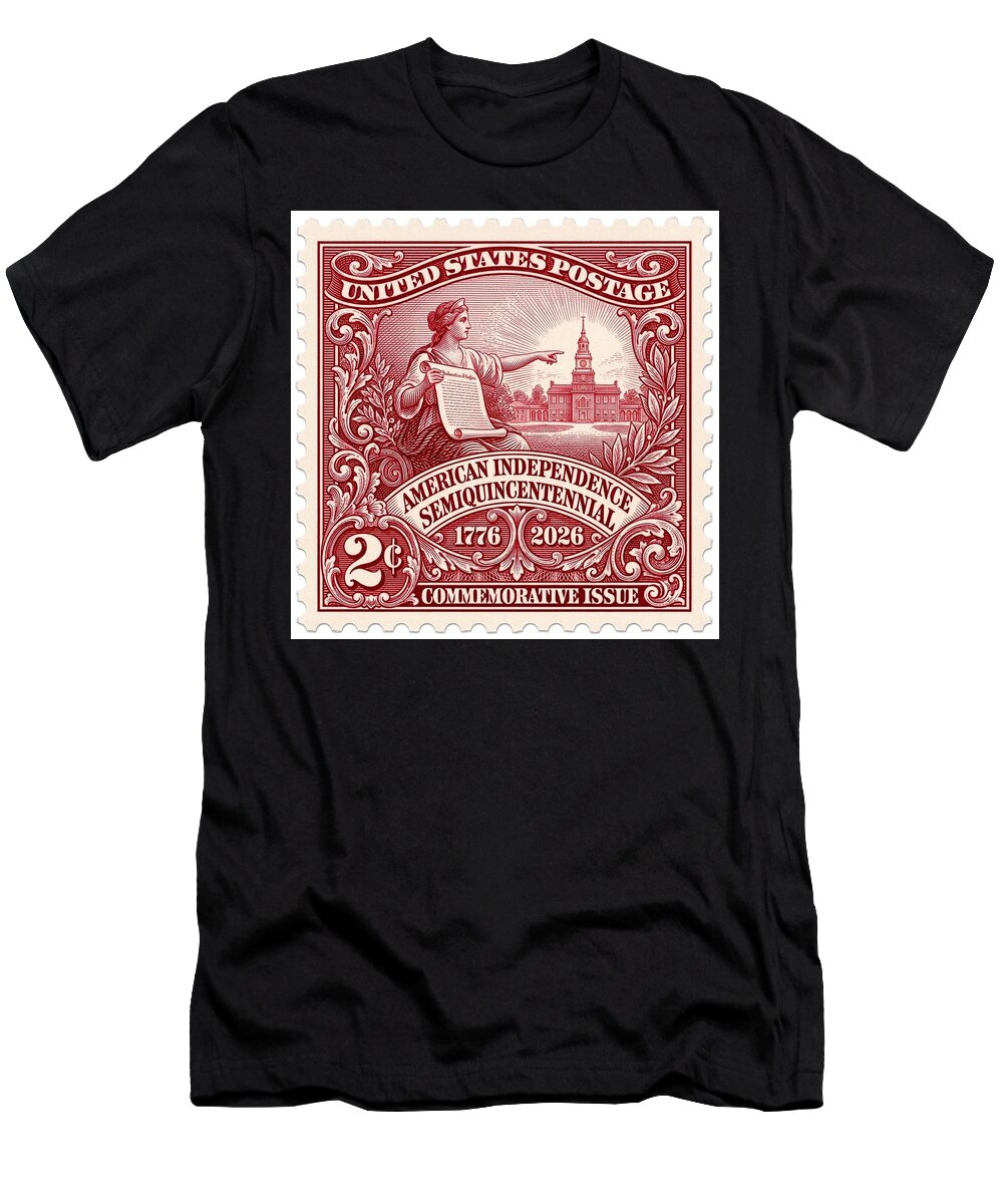 American Independence 2c - T-Shirt