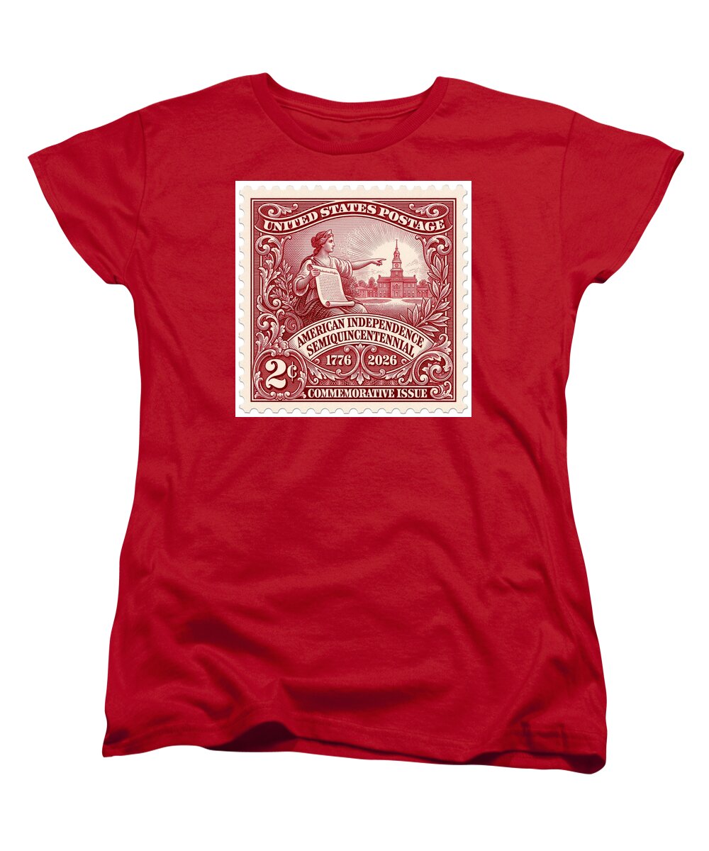 American Independence 2c - Women's T-Shirt (Standard Fit)