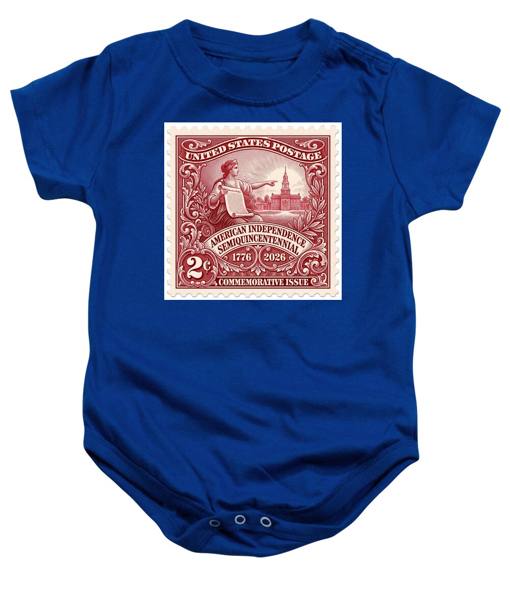 American Independence 2c - Baby One-Piece