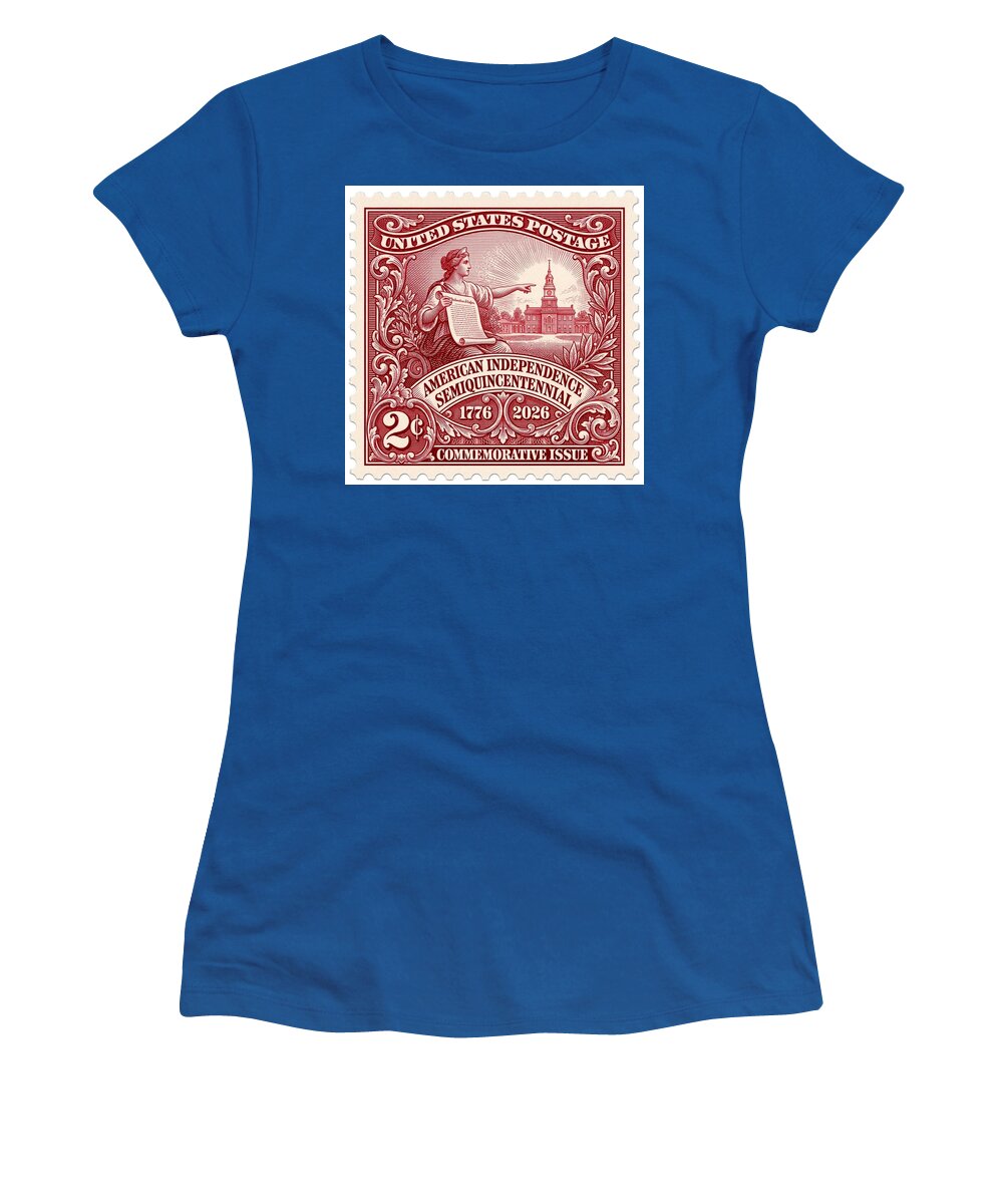 American Independence 2c - Women's T-Shirt