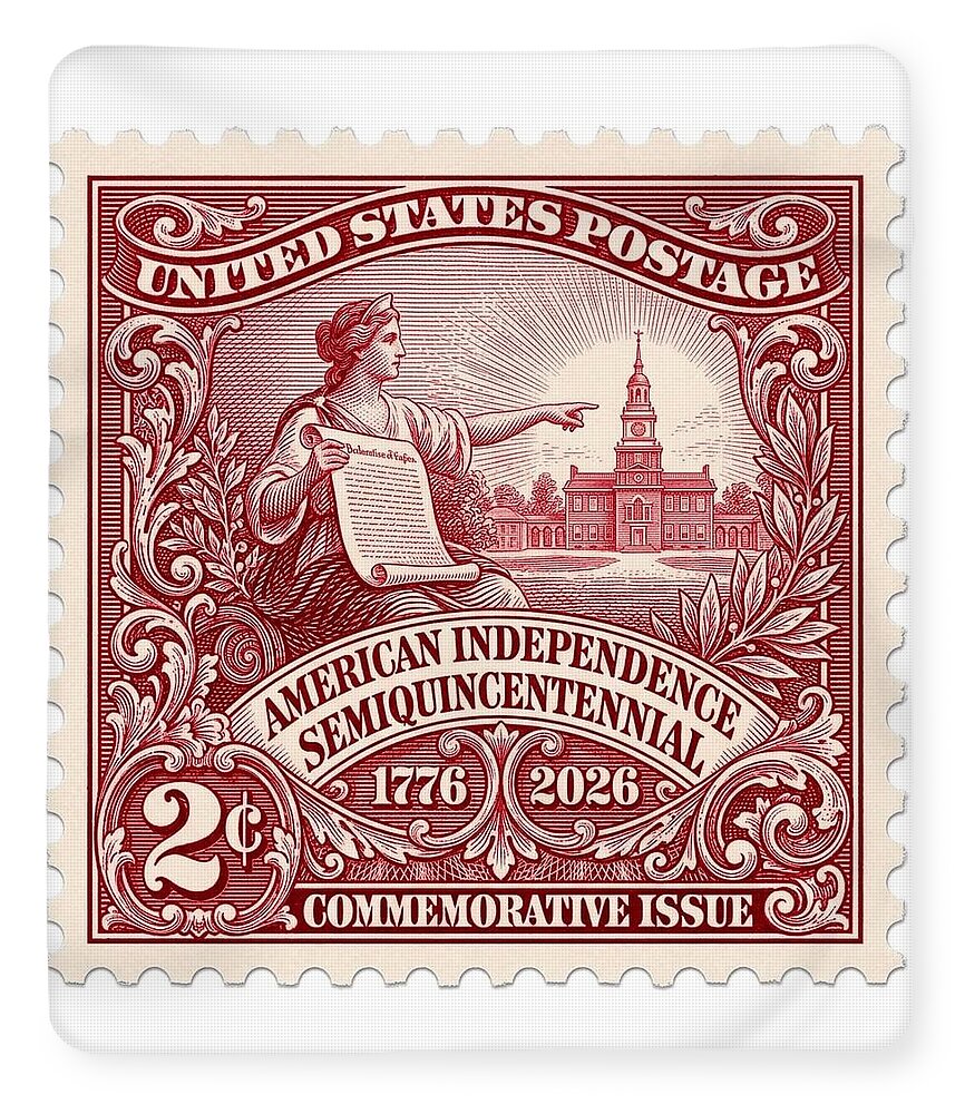 American Independence 2c - Blanket