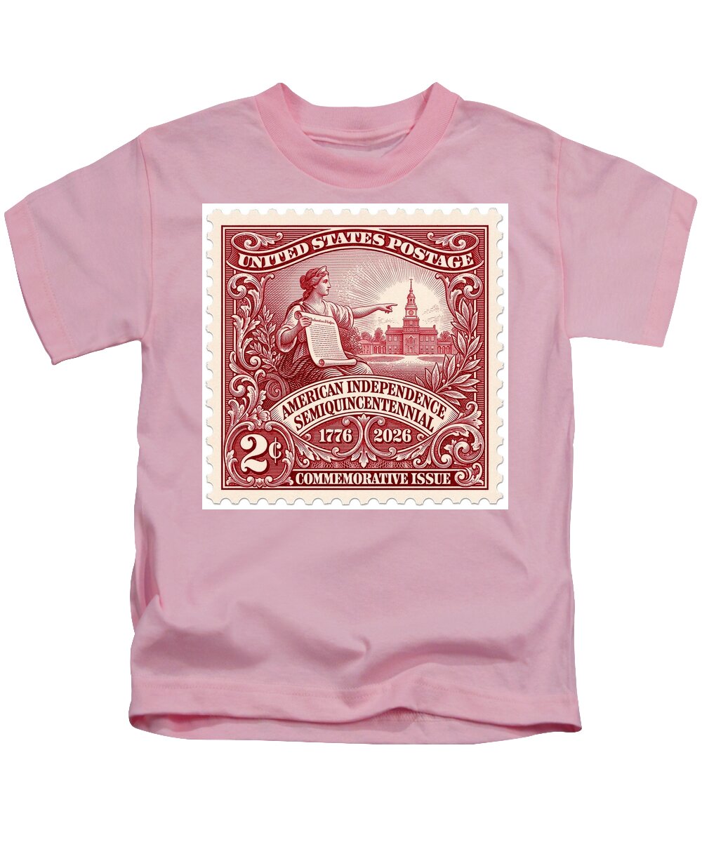American Independence 2c - Kids T-Shirt