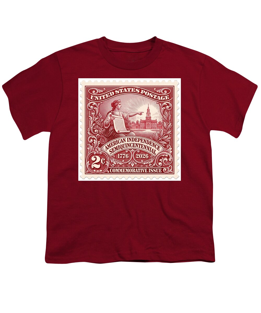 American Independence 2c - Youth T-Shirt