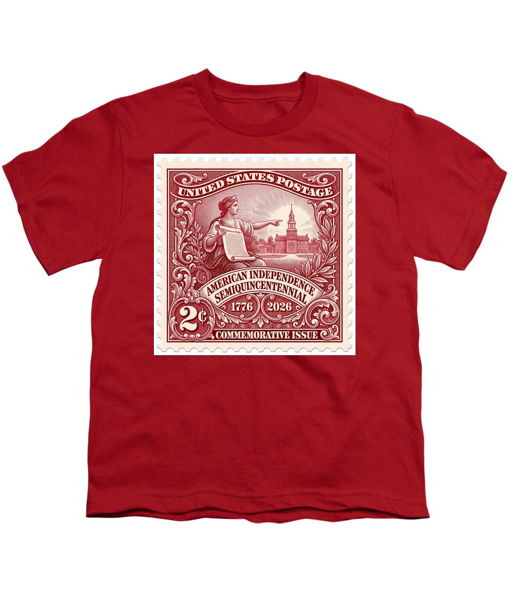 American Independence 2c - Youth T-Shirt