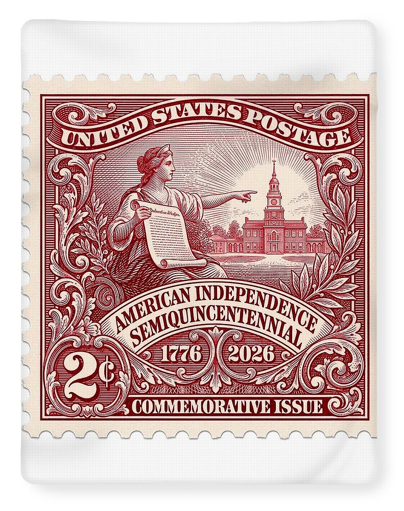 American Independence 2c - Blanket