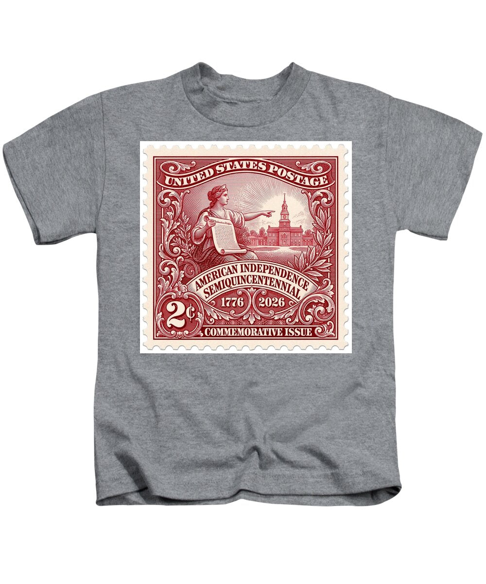 American Independence 2c - Kids T-Shirt