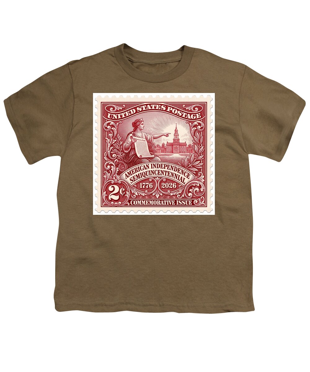 American Independence 2c - Youth T-Shirt