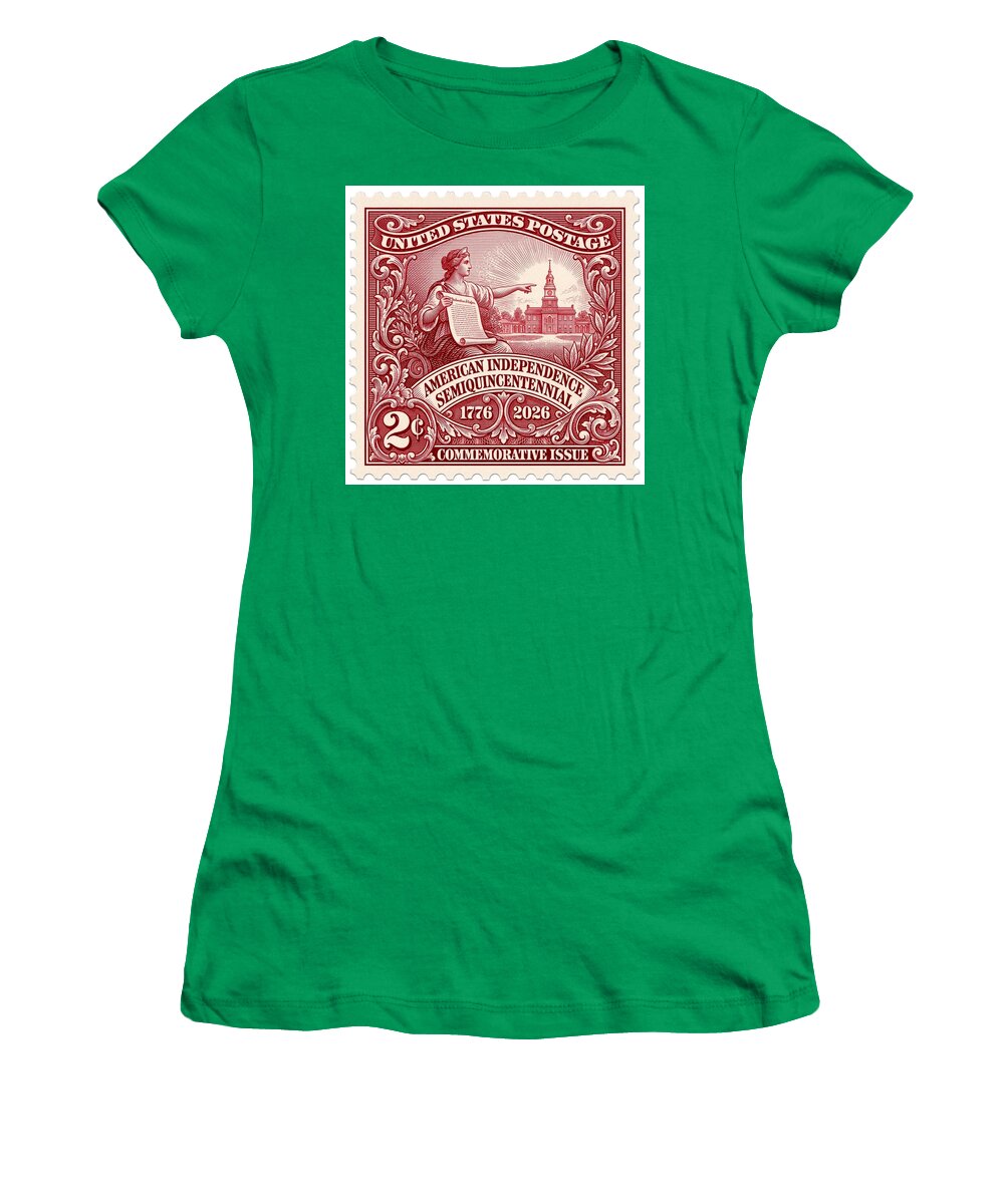 American Independence 2c - Women's T-Shirt