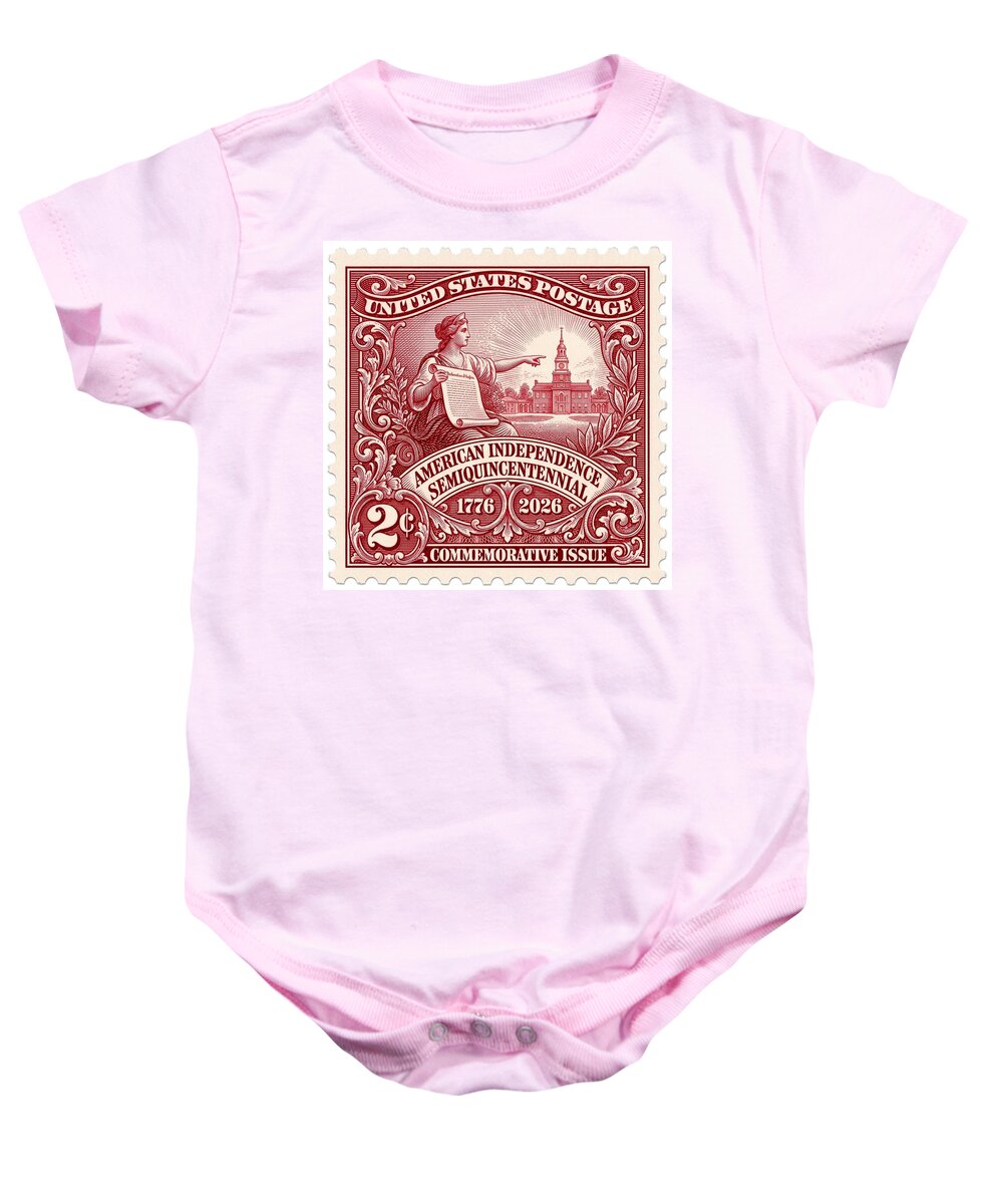 American Independence 2c - Baby One-Piece