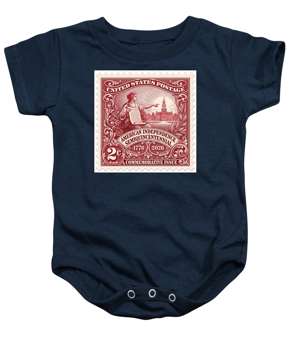 American Independence 2c - Baby One-Piece