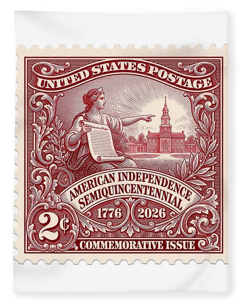 American Independence 2c - Blanket