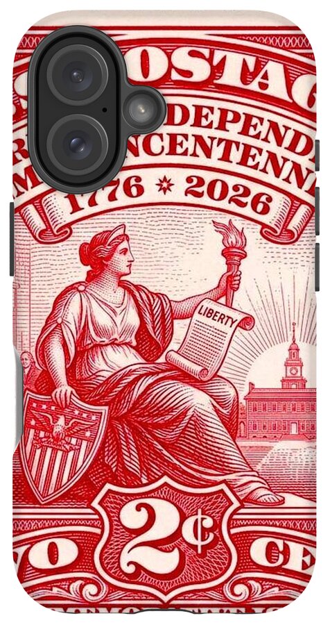 American Independence 2c II - Phone Case
