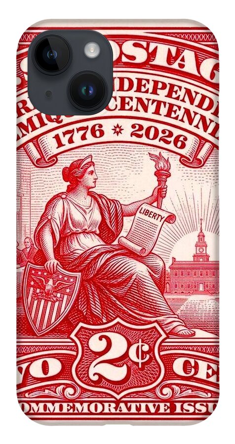 American Independence 2c II - Phone Case