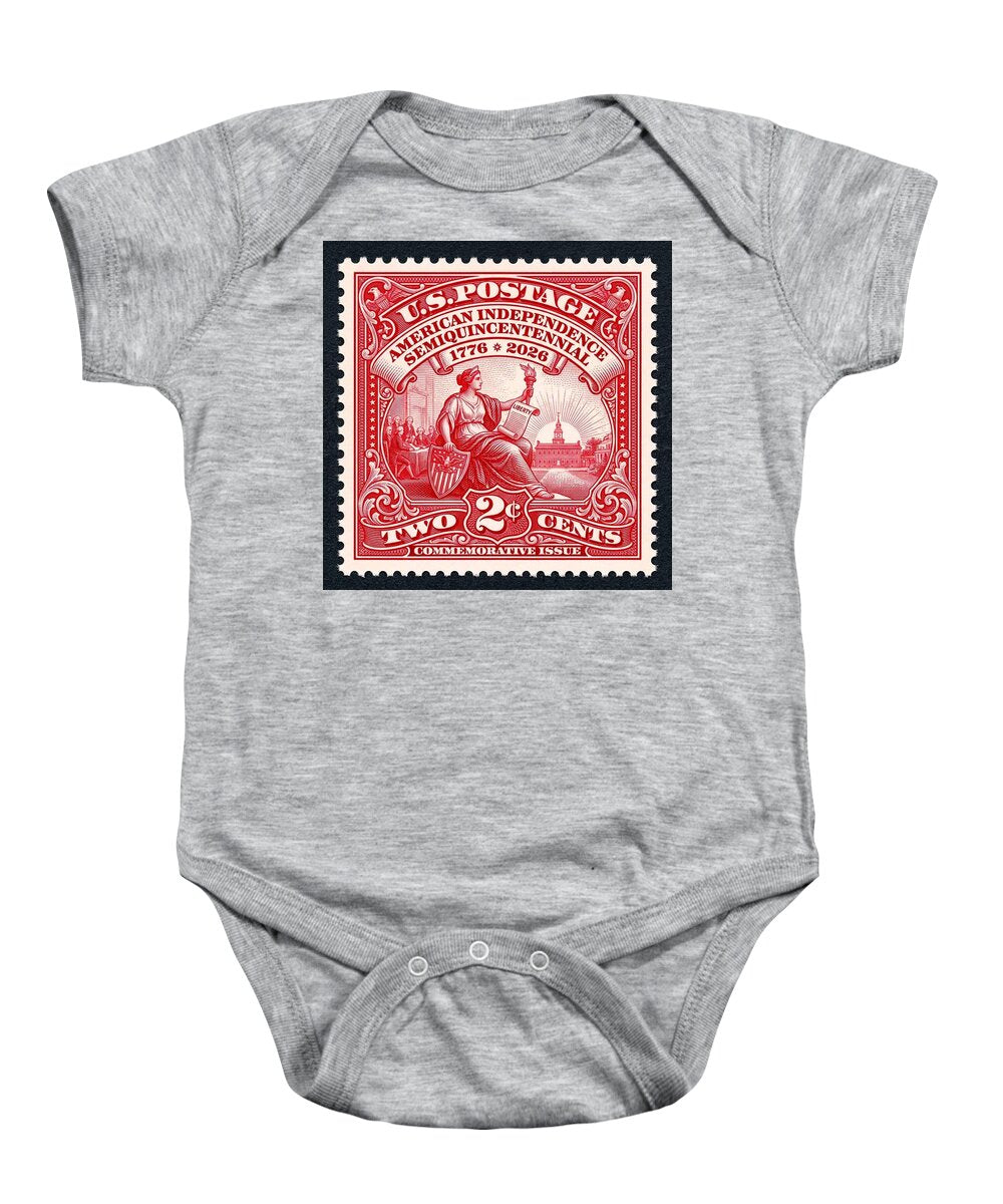 American Independence 2c II - Baby One-Piece