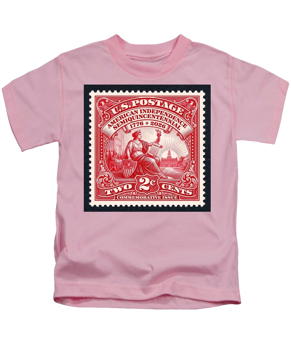 American Independence 2c II - Kids T-Shirt