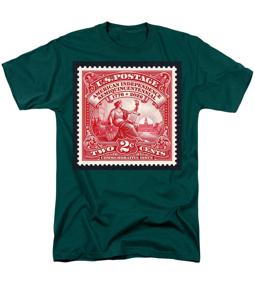 American Independence 2c II - Men's T-Shirt  (Regular Fit)