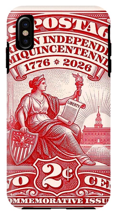 American Independence 2c II - Phone Case