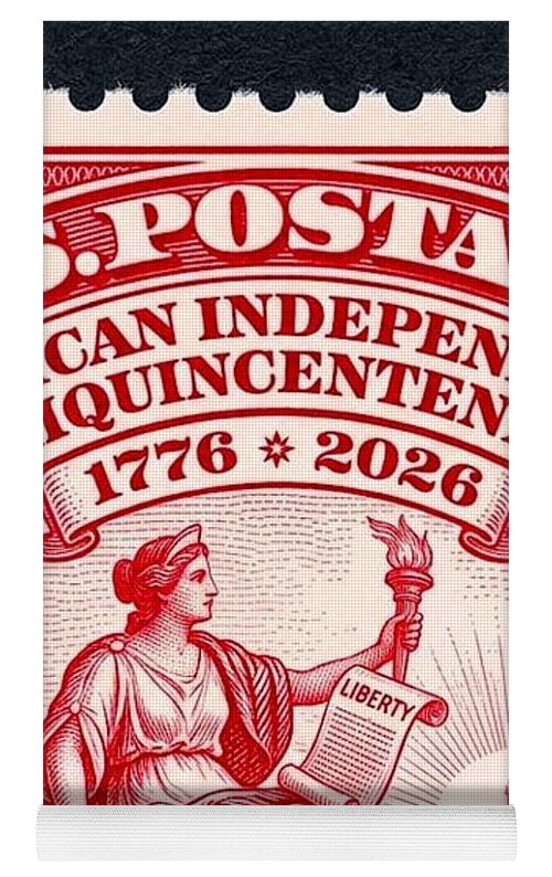 American Independence 2c II - Yoga Mat