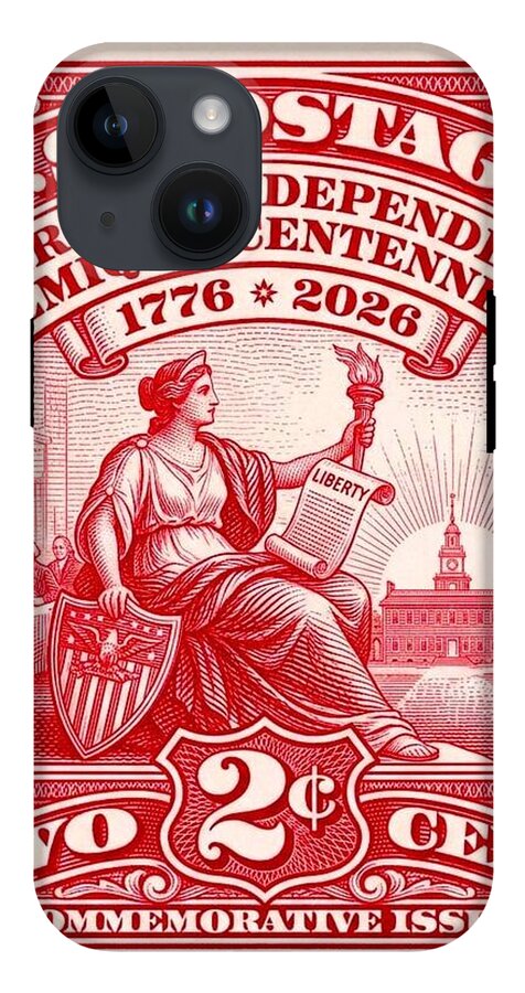 American Independence 2c II - Phone Case