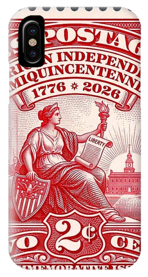 American Independence 2c II - Phone Case