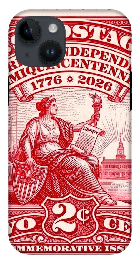 American Independence 2c II - Phone Case