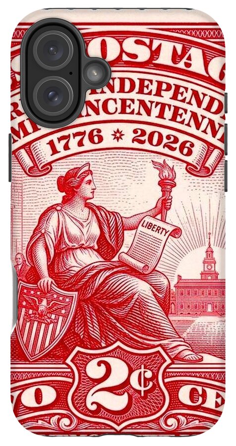 American Independence 2c II - Phone Case