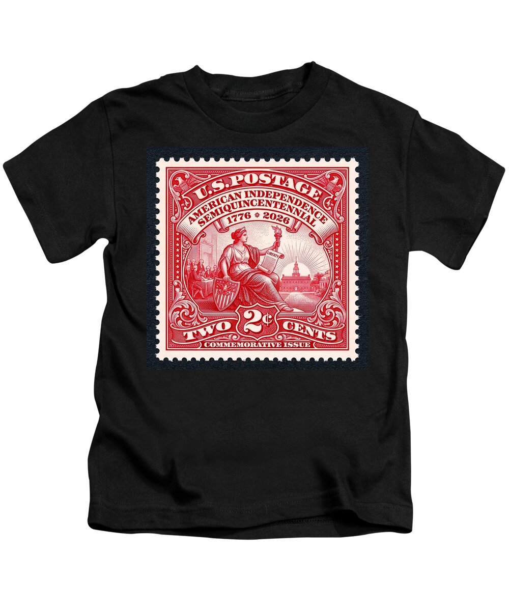 American Independence 2c II - Kids T-Shirt