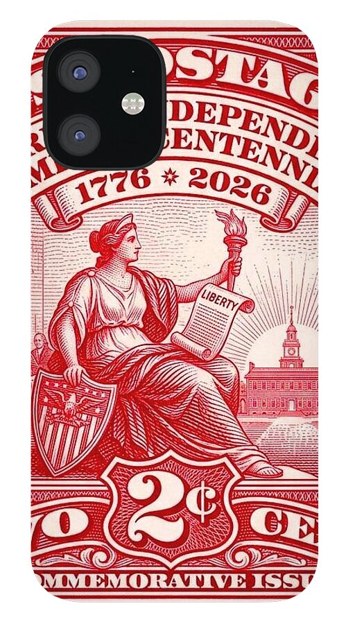 American Independence 2c II - Phone Case