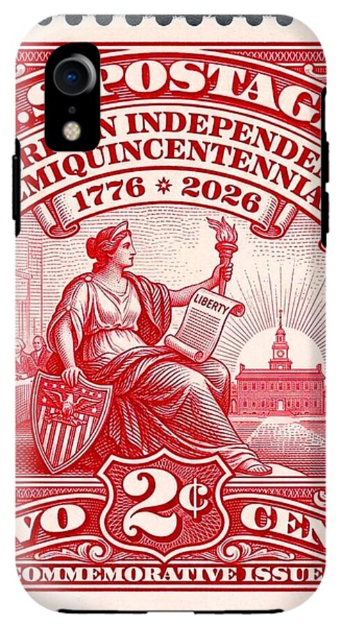 American Independence 2c II - Phone Case