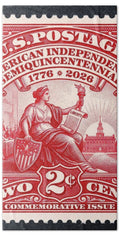 American Independence 2c II - Bath Towel