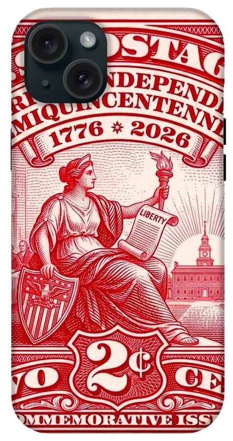American Independence 2c II - Phone Case