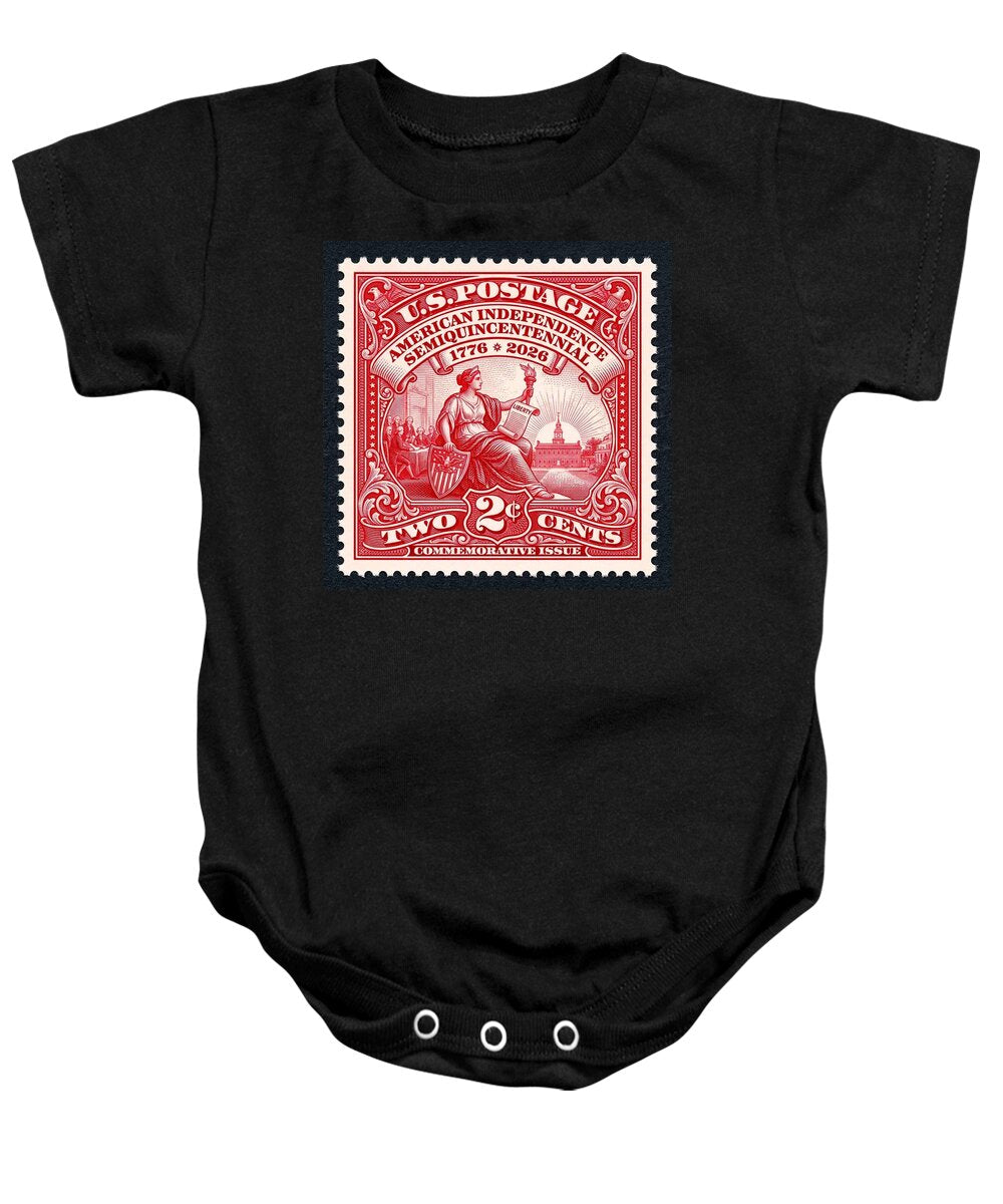 American Independence 2c II - Baby One-Piece
