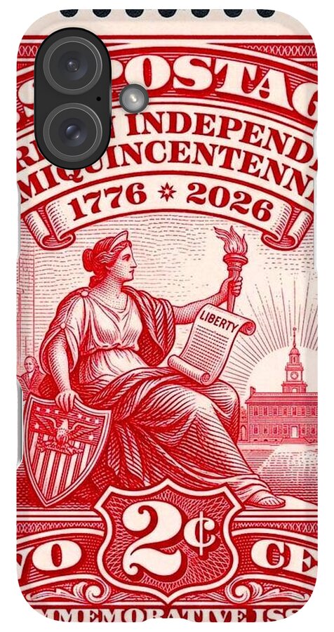 American Independence 2c II - Phone Case
