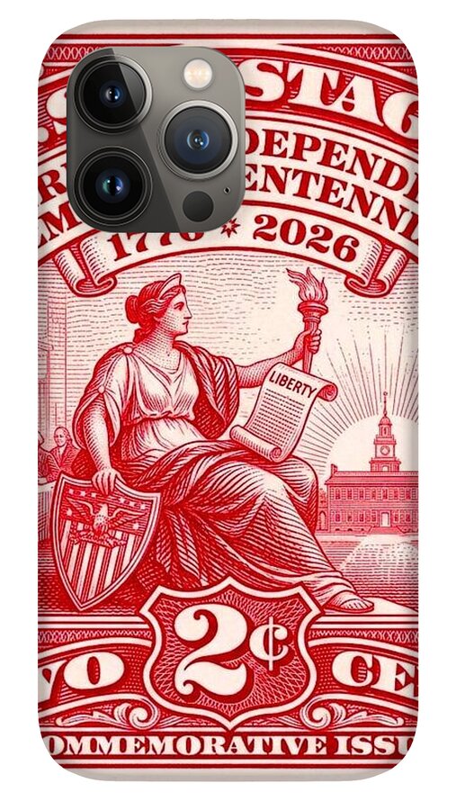 American Independence 2c II - Phone Case