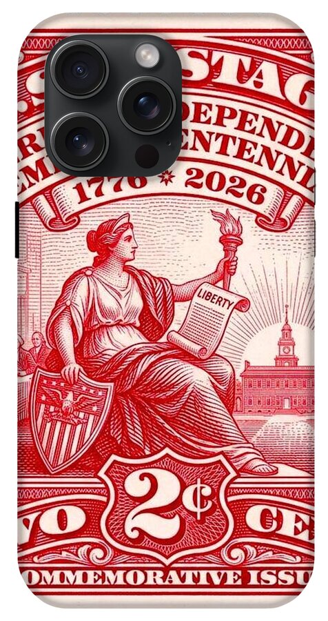 American Independence 2c II - Phone Case