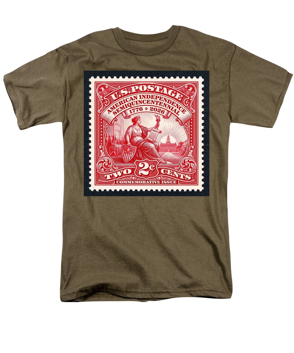 American Independence 2c II - Men's T-Shirt  (Regular Fit)