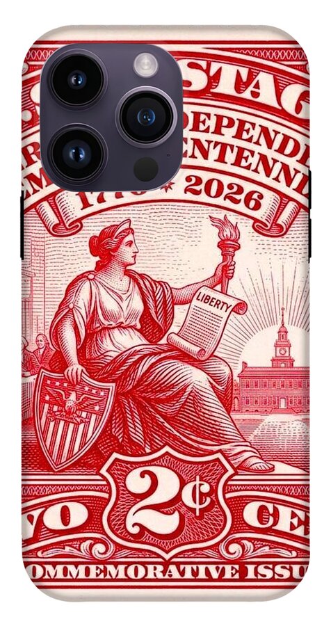 American Independence 2c II - Phone Case