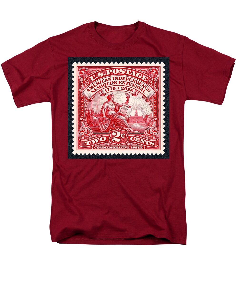 American Independence 2c II - Men's T-Shirt  (Regular Fit)