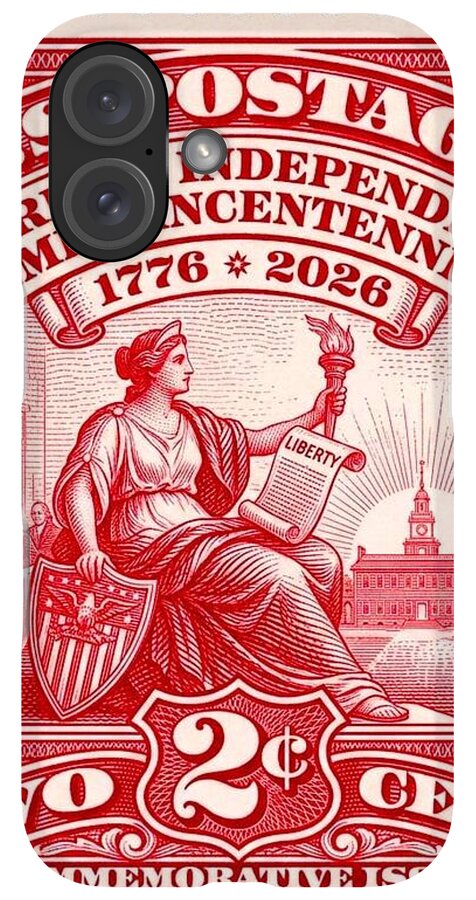 American Independence 2c II - Phone Case
