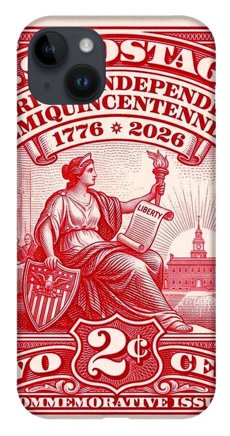 American Independence 2c II - Phone Case