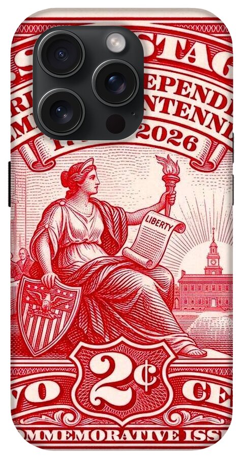 American Independence 2c II - Phone Case